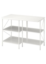 ENHET Kitchen isl storage comb w seating