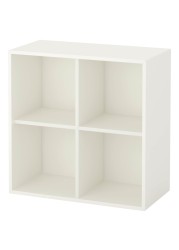 EKET Wall-mounted shelving unit w 4 comp