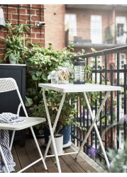 TORPARÖ Table and 2 folding chairs, outdoor