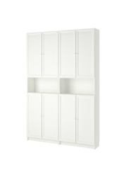 BILLY / OXBERG Bookcase w height extension ut/drs