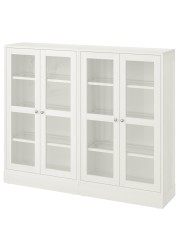 HAVSTA Storage combination w glass doors