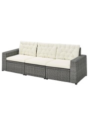 SOLLERÖN 3-seat modular sofa, outdoor