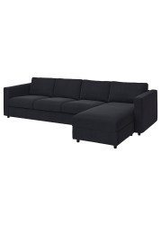 VIMLE Cover 4-seat sofa w chaise longue