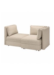 VALLENTUNA 2-seat modular sofa with sofa-bed