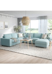 VIMLE Crnr sofa-bed, 5-seat w chaise lng