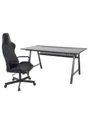 UTESPELARE Gaming desk and chair