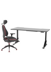 UPPSPEL / GRUPPSPEL Gaming desk and chair