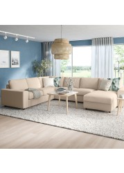 VIMLE Crnr sofa-bed, 5-seat w chaise lng