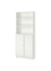 BILLY / MORLIDEN Bookcase with glass-doors