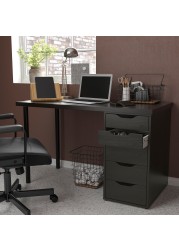 LAGKAPTEN/MILLBERGET / BILLY/OXBERG Desk and storage combination