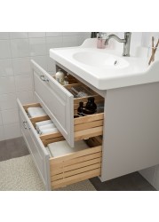 GODMORGON / RÄTTVIKEN Bathroom furniture, set of 4