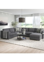 VIMLE Crnr sofa-bed, 5-seat w chaise lng