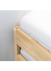 UTÅKER Stackable bed with 2 mattresses