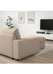 VIMLE 3-seat sofa-bed with chaise longue