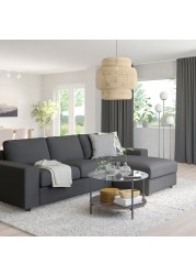 VIMLE 3-seat sofa-bed with chaise longue