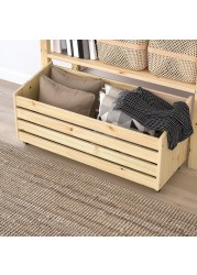 IVAR Shelving unit with storage box