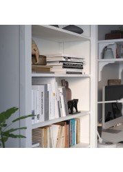 HEMNES/ALEFJÄLL Desk and storage combination