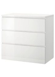 MALM Chest of 3 drawers