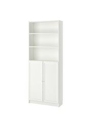 BILLY / OXBERG Bookcase with doors