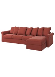 GRÖNLID 4-seat sofa with chaise longue