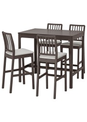 EKEDALEN / BERGMUND Bar table and 4 bar stools