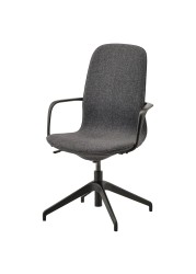 LÅNGFJÄLL Conference chair with armrests