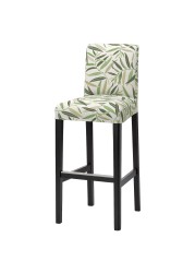 BERGMUND Bar stool with backrest