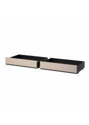 HAUGA Upholstered bed storage box