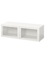 BESTÅ Shelf unit with glass doors