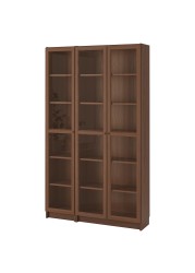 BILLY / OXBERG Bookcase with glass-doors