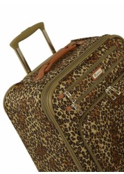 Regency Leopard Khaki Premium Style 4-wheel Trolley 23inch - RLT 002