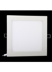 Generic-18W AC 86-265V Ultra Thin Square Ceiling Panel Light Wall Recessed Down Lamp 1600LM SMD2835 LED Pure White