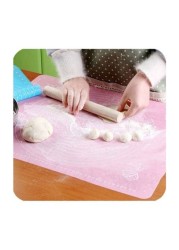 Generic Baking Mat Pink 50X40cm