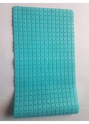 Non Slip Shower Mat Blue 78 x 35 cm