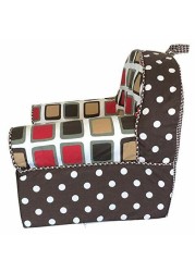 Cotton Tale Designs Baby&#39;s 1st Foam Toddler Chair, ONE SIZE, Houndstooth