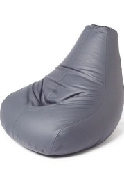 Tear Drop Bean Bag Grey