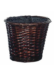 Vickerman 4-Feet Artificial Capensia Bush in Decorative Rattan Basket