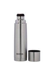 Krypton 500Ml Stainless Steel Vacuum Flask - Heat Insulated Thermos For Keeping Hot/Cold Long Hour, Double-Walled, Perfect For Hot Water, Tea, Beverages, 2 Years Warranty