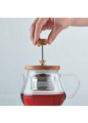 HARIO Tioru Wood Tea Kettle, 450ml