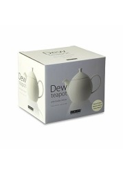 FORLIFE Dew Teapot with Basket Infuser, Lavender Mist, 14 oz/414ml