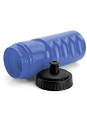 Generic 500ml Plastic Bottle Ergonomic Body Screw-On Cap Safety Dosing Device (Blue)