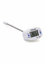 Generic Instant Read Digital Food Thermometer White/Silver 150X40Millimeter