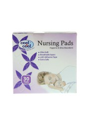 Cool &amp; Cool Hygienic &amp; Ultra Absorbent Nursing 30 Pads