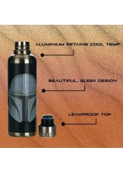 The Mandalorian Metal Water Bottle