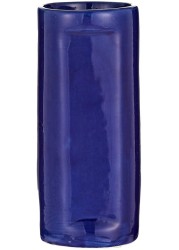 Arch Tiki Ceramic Cocktail Mocktail Juice Glass - Cobalt Blue