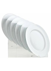 Reston Lloyd White Melamine Salad Plate, Set of 6