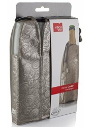 Vacu Vin Rapid Ice Champagne Cooler - Platinum