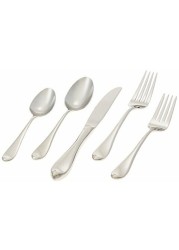 Gorham Studio 45-piece Flatware Set, 6.30 LB, Metallic