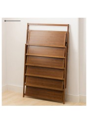 LINGWEI 3-Floor Shoe Shelf Foldable Shoe Rack Multifunctional Free Standing Shelves Storage Organizer Shoe Rack Porch Storage Rack Flower Stand for Closet Entryway