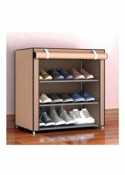 Generic Shoes Organizer Rack Brown 30X60X55Centimeter